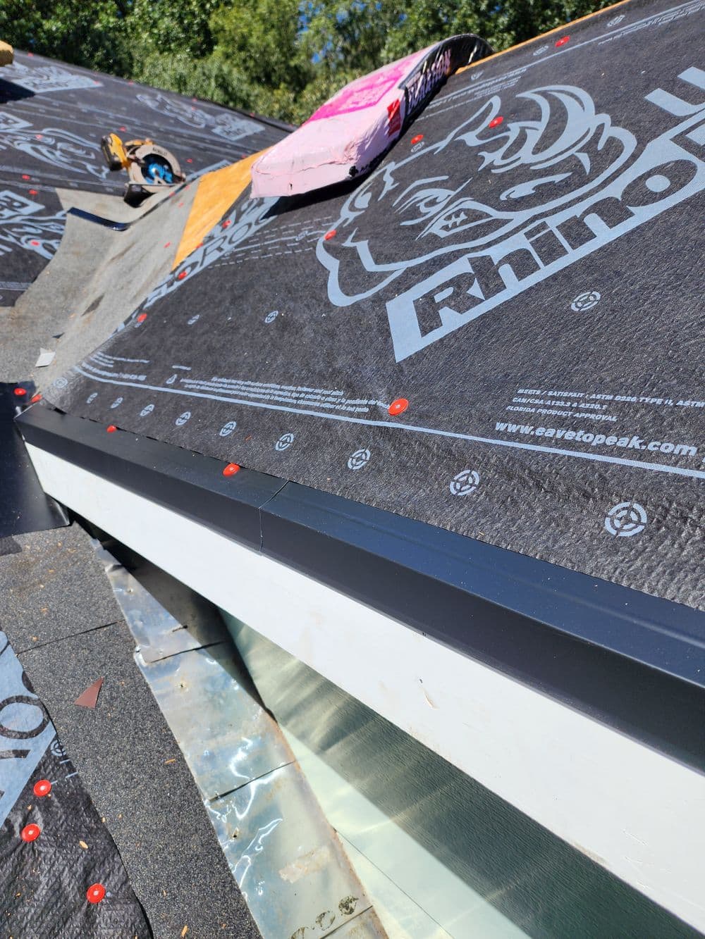 Gallery photos for Full Roof Replacement Underway in Alpharetta GA: Image #1