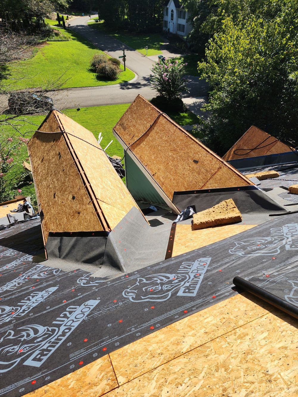 Full Roof Replacement Underway in Alpharetta GA image