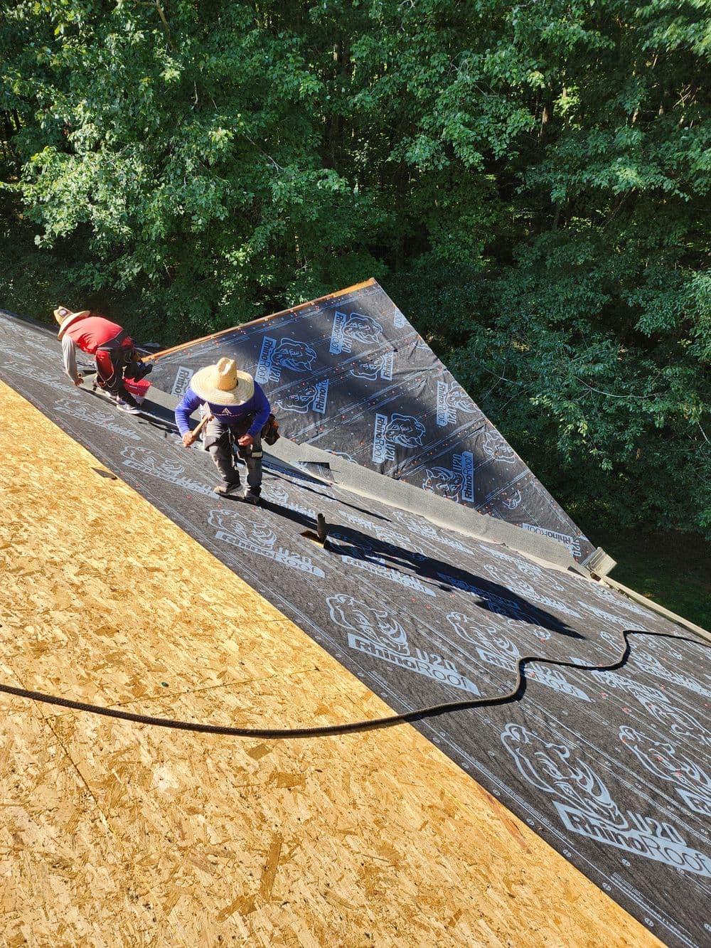 Gallery photos for Full Roof Replacement Underway in Alpharetta GA: Image #4