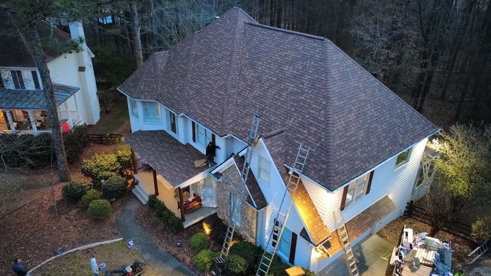Gallery photos for Full Roof, Gutters, and Downspout Replacement in Cumming, GA: Image #6